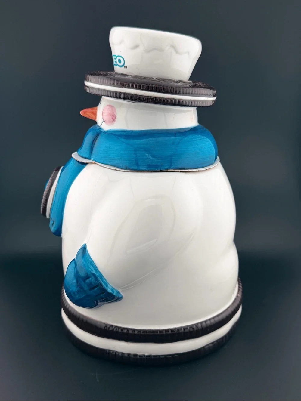 Oreo Snowman Cookie Jar